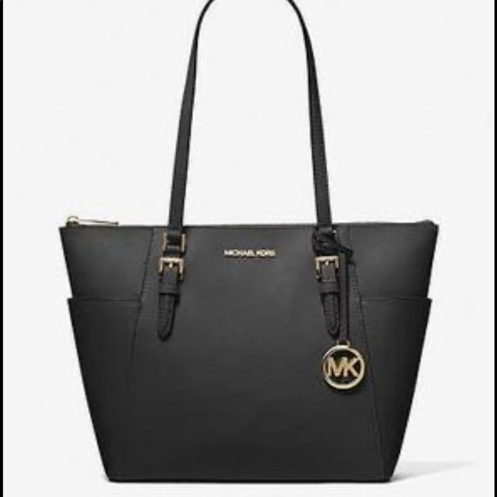 Michael Kors Black Saffiano Tote